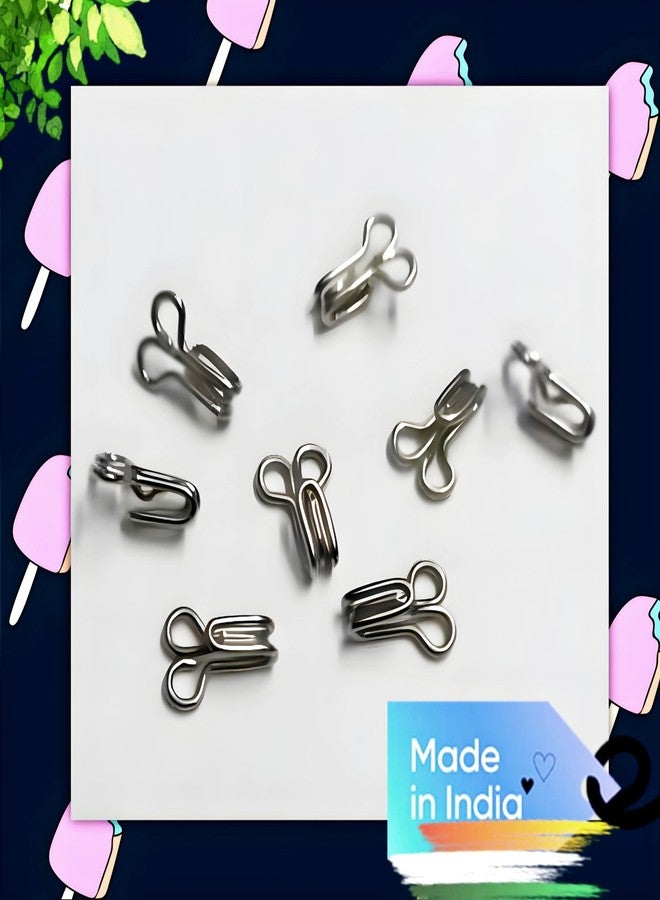 Vemlons Blouse Hooks for Ladies Blouses/Children Dresses/Frock/Gowns/Chuddidars/Dresses. 200 Piece Stainless Steel Blouse Hook Handipicked Pack - Image 5